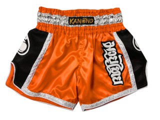 Retro Kanong Muay Thai Shorts Sverige : KNSRTO-208-Orange