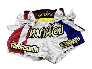 Personliga Muay Thai Shorts Thaiboxnings Shorts : KNSCUST-1041