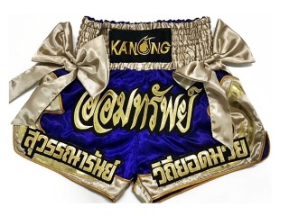 Designa egna Muay Thai Shorts Thaiboxnings Shorts Herr : KNSCUST-1095