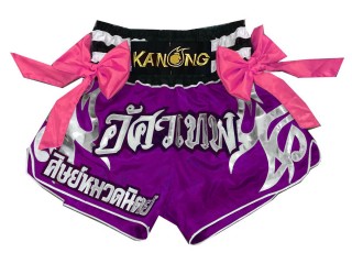 Designa egna Muay Thai Boxning Shorts kvinnor : KNSCUST-1113