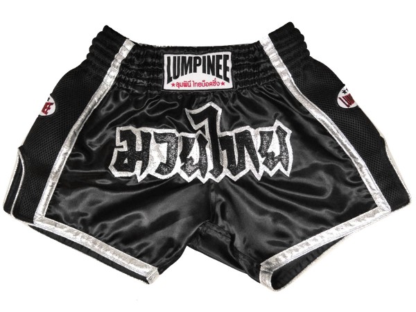 Lumpinee Muay Thai Shorts : LUMRTO-005-Svart