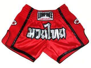 Lumpinee Muay Thai Shorts : LUMRTO-005-Röd