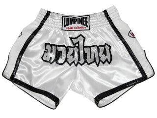 Lumpinee Muay Thai Shorts : LUMRTO-005-Vit