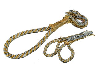 BOXSENSE MONG KONG HUVUDBAND + PRA JIAD ARMBAND : Guld-Silver