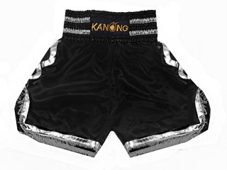 Kanong Boxningsshorts : KNBSH-201-Svart-Silver