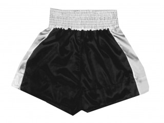 Kanong Old-School Boxningsshorts : KNBSH-301-Classic-Svart