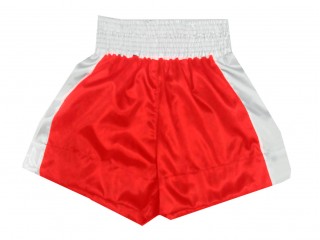 Kanong Old-School Boxningsshorts : KNBSH-301-Classic-Röd