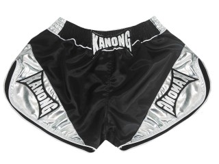 Kanong Boxningsshorts dam : KNSRTO-201-Svart-Silver