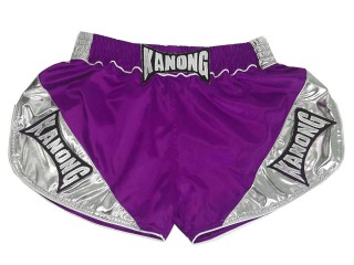 Kanong Boxningsshorts dam : KNSRTO-201-Lila-Silver