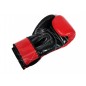 Kanong äkta läder boxning handskar : Röd/Svart