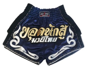 Retro Boxsense Muay Thai Shorts : BXSRTO-027-Marin