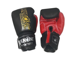 Kanong Muay Thai Boxhandskar för Barn : Svart 2-6 oz.