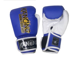 Kanong Muay Thai Boxhandskar för Barn : Blå 2-6 oz.