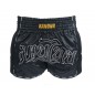 Retro Kanong Muay Thai Shorts : KNSRTO-206-Svart