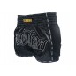 Retro Kanong Muay Thai Shorts : KNSRTO-206-Svart